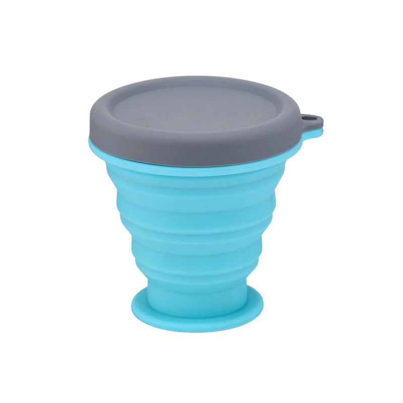 Taza de Café de Viaje Plegable de Silicona 200ML