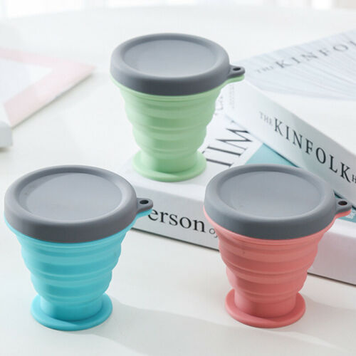 Taza de Café de Viaje Plegable de Silicona 200ML