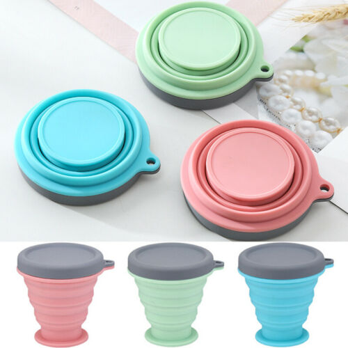 Taza de Café de Viaje Plegable de Silicona 200ML